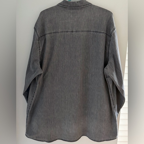 Lee Denim Button Down Shirt XXL - Picture 2 of 3
